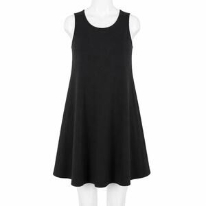 Calvin Klein A-Line Sleeveless Dress - Black - Keyhole Back - Size 12